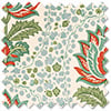 Petal & Block Lotus Blossom, Neem - Twist&Fit Roman Blind